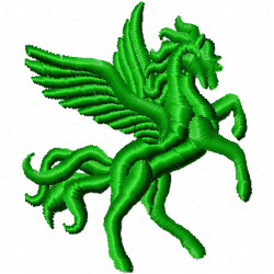Horses Embroidery Design 2 Horses Embroidery Design 2